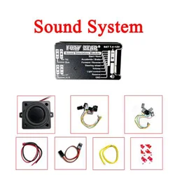 Nooxion Furybear Sound System Speaker Unit For 1:14 LESU TAMIYA Benzs Actros RC Tractor Truck Car Model Upgrade Refit Part