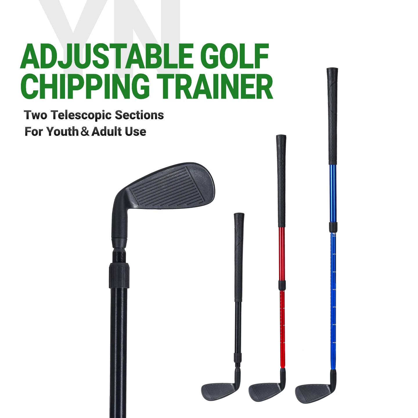 Adjustable Golf Chipping Trainer Golf Clubs 22-37