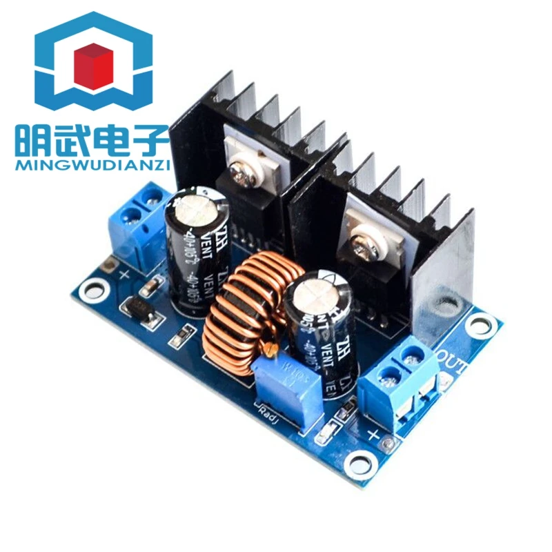 XH-M401 DC-DC step-down Module XL4016E1 high-power DC Voltage Regulator Board Large 8A With Voltage Regulator