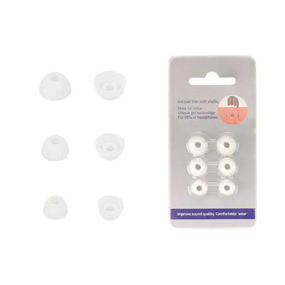 بلوتوث سماعة استبدال سماعات الأذن دعوى ل Bowers وwilkin Pi8 سيليكون غطاء الأذن مادة مريحة سماعة ملحقات U2j4