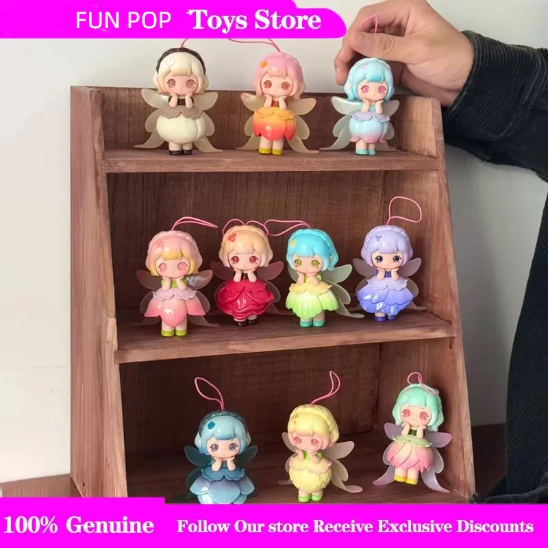 

New Authentic Flower Elf Whisper Series Blind Box Cartoon Elf Toy Bag Pendant Jewelry Mysterious Gift Decoration mystery box