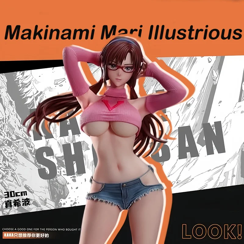 

In Stock Anime Figure Mari Makinami Gk Statue Summer Girlfriend Series Model Desktop Ornament Gift For Adult Anime Collectors