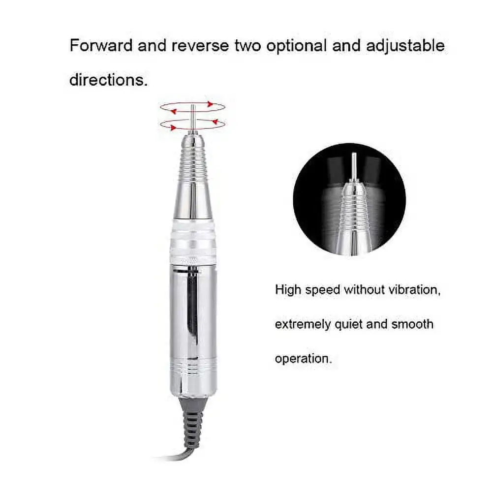 35000RPM Electric Nail Drill Pen Electric Gel Polishing Replacement  Handpiece for Manicure Polish Sander  Handle Accessories