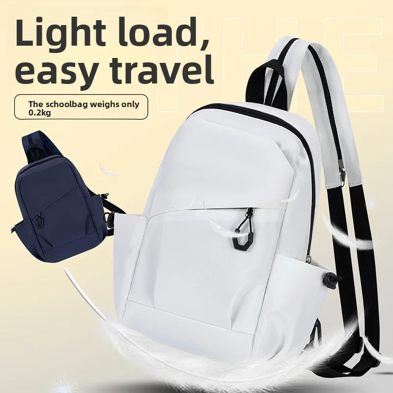 

Сумка на одно плечо, многофункциональная портативная сумка через плечо для улицы, мужской и женский рюкзак, нагрудная сумка для спорта и отдыха.