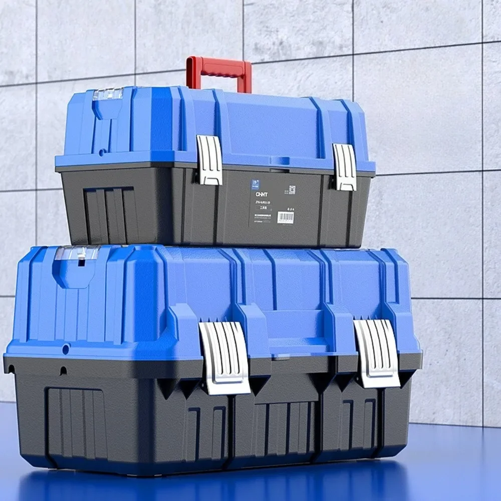 three-layer-folding-toolbox-large-space-tool-organizer-multi-functional-suitcase-storage-box-wear-resistant-tools-packaging