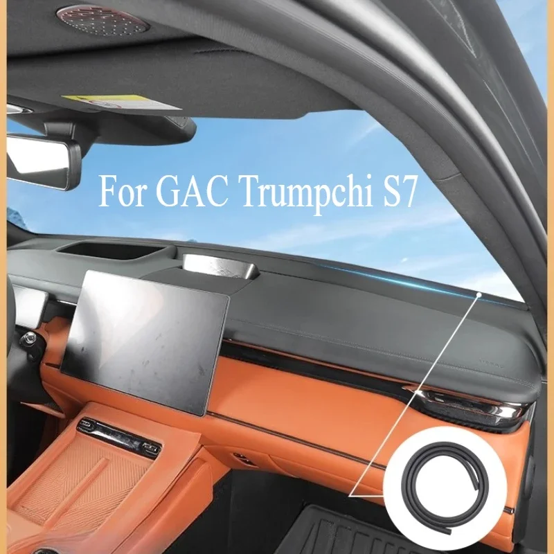 For GAC Trumpchi S7 Special Center Console Sealing Strip Trend Anti-blocking Interior Automotive Accessories Decoration