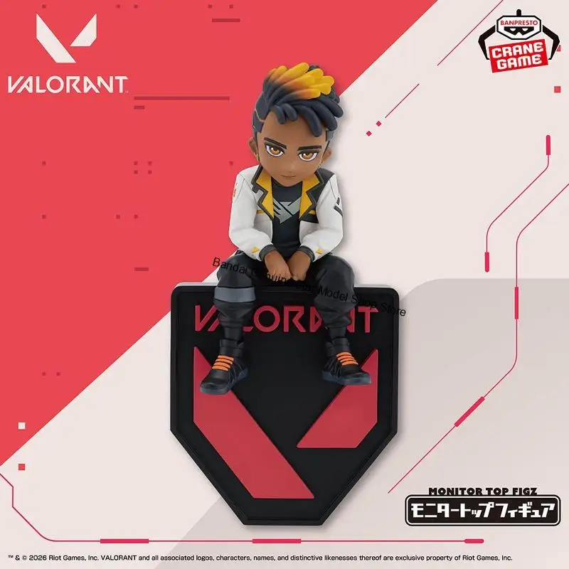 Original BANDAI Banpresto VALORANT Anime Sova Monitor Top Figure Anime Figure Action Figures Model Figurine Collection Toys view 3