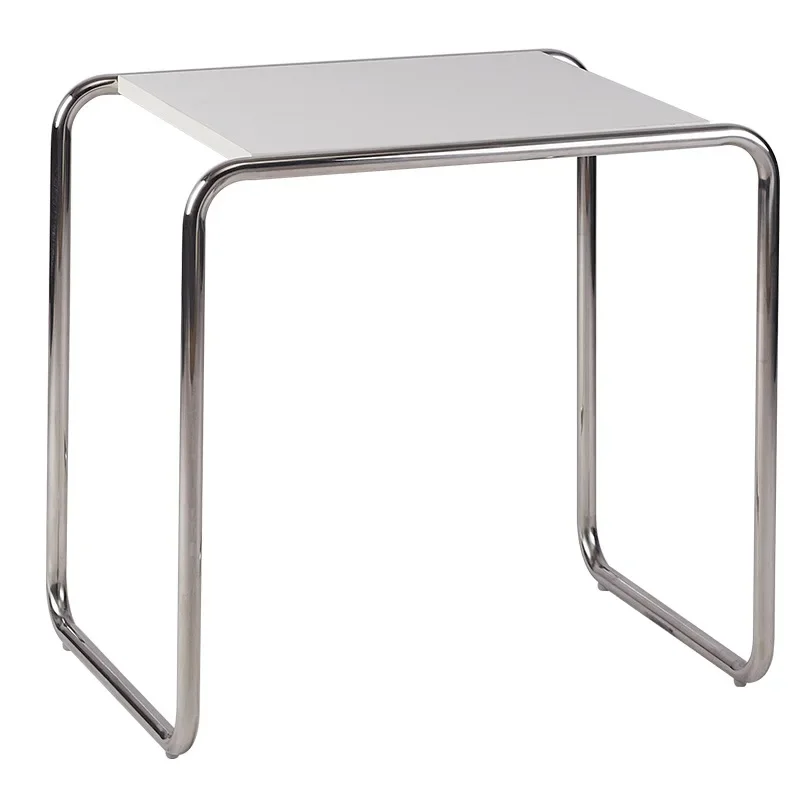 

Light luxury stainless steel coffee table, modern simple household, small apartment medieval, side table