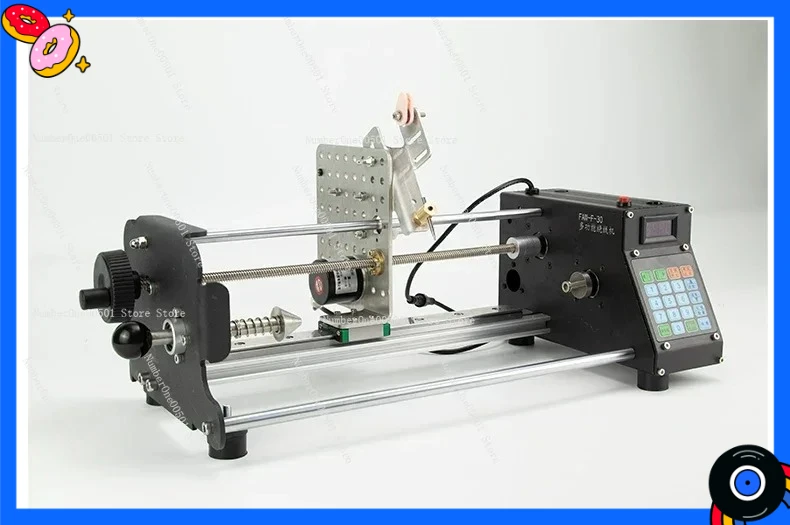 Ultra-high speed enameled wire parallel winding stranded wire winding machine small precision meter fishing wire ring automatic