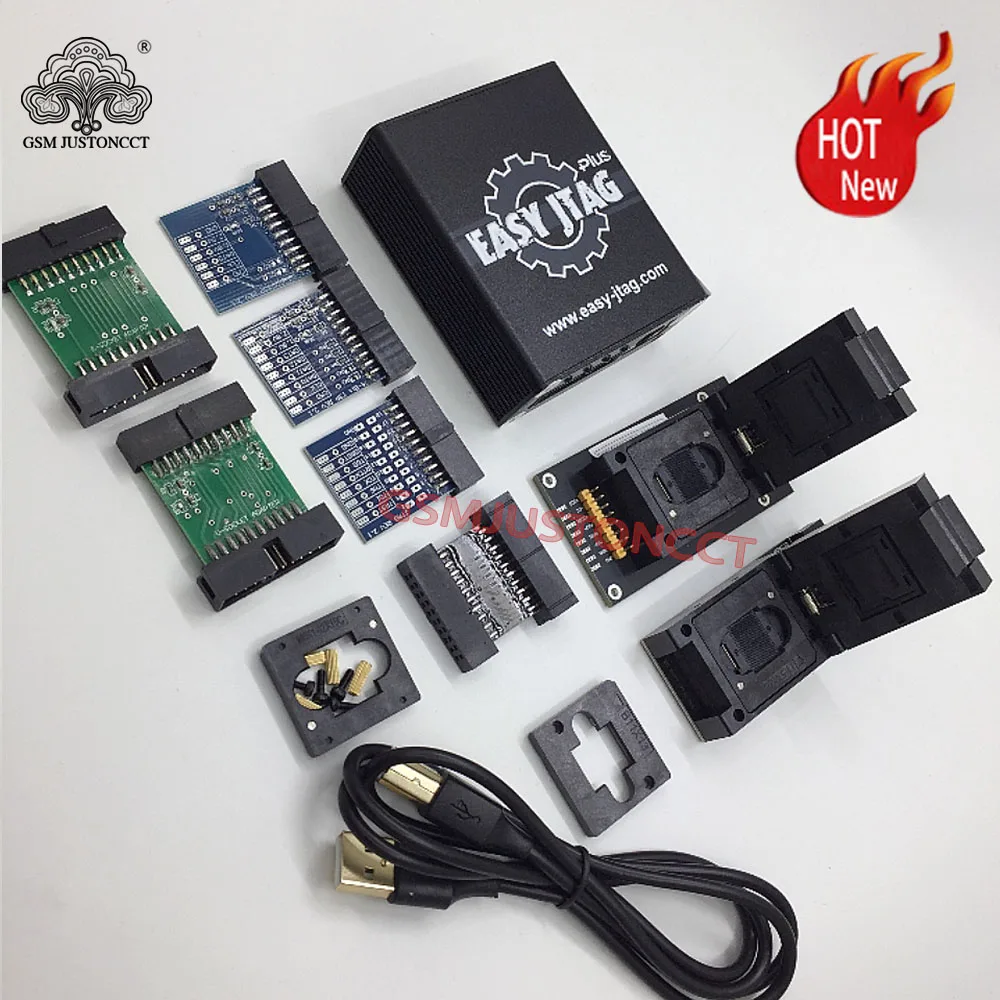 

Оригинальная версия 2024, оригинальная детская коробка Easy-Jtag plus box с 5 адаптерами ISP + ufs 254 + адаптерами ufs 153