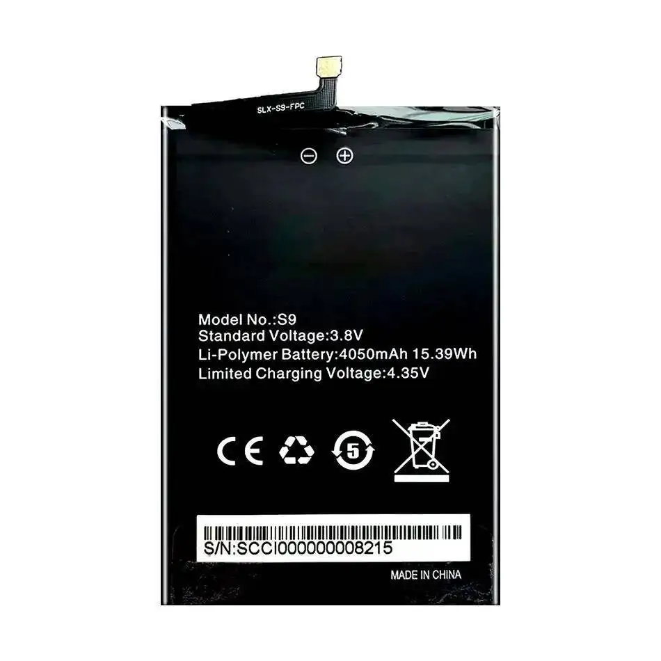 Per Homtom S9 Plus Batteria per telefono cellulare ad alta capacità 4050Mah