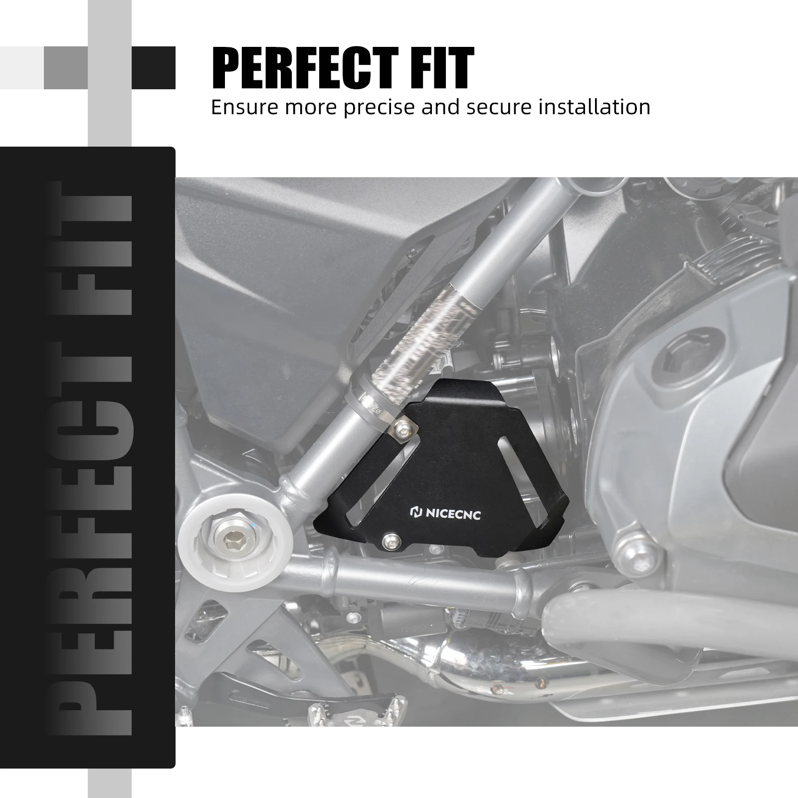 

Motorcycle Aluminum Starter Protection Cover for BMW R1250GS R1250 GS GSA 2019-2023 R1250GS Adventure R1250GSA 2019-2024