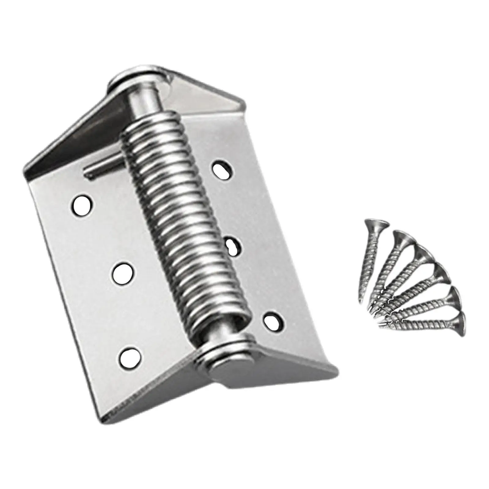 Self Closing Spring Door Hinge High Performance Heavy Duty Steel Hardware Automatic Closer for Cabinets Back Door
