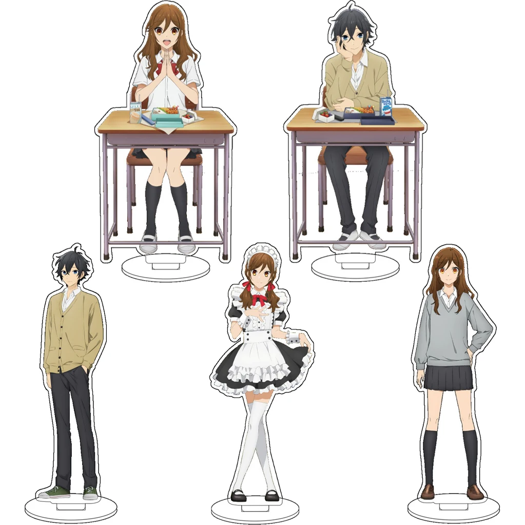 Figura Acrílica de 16CM do Anime Horimiya Hori-san to Miyamura-kun, Hori Kyouko e Miyamura Izumi, Ornamentos para Presentes de Natal