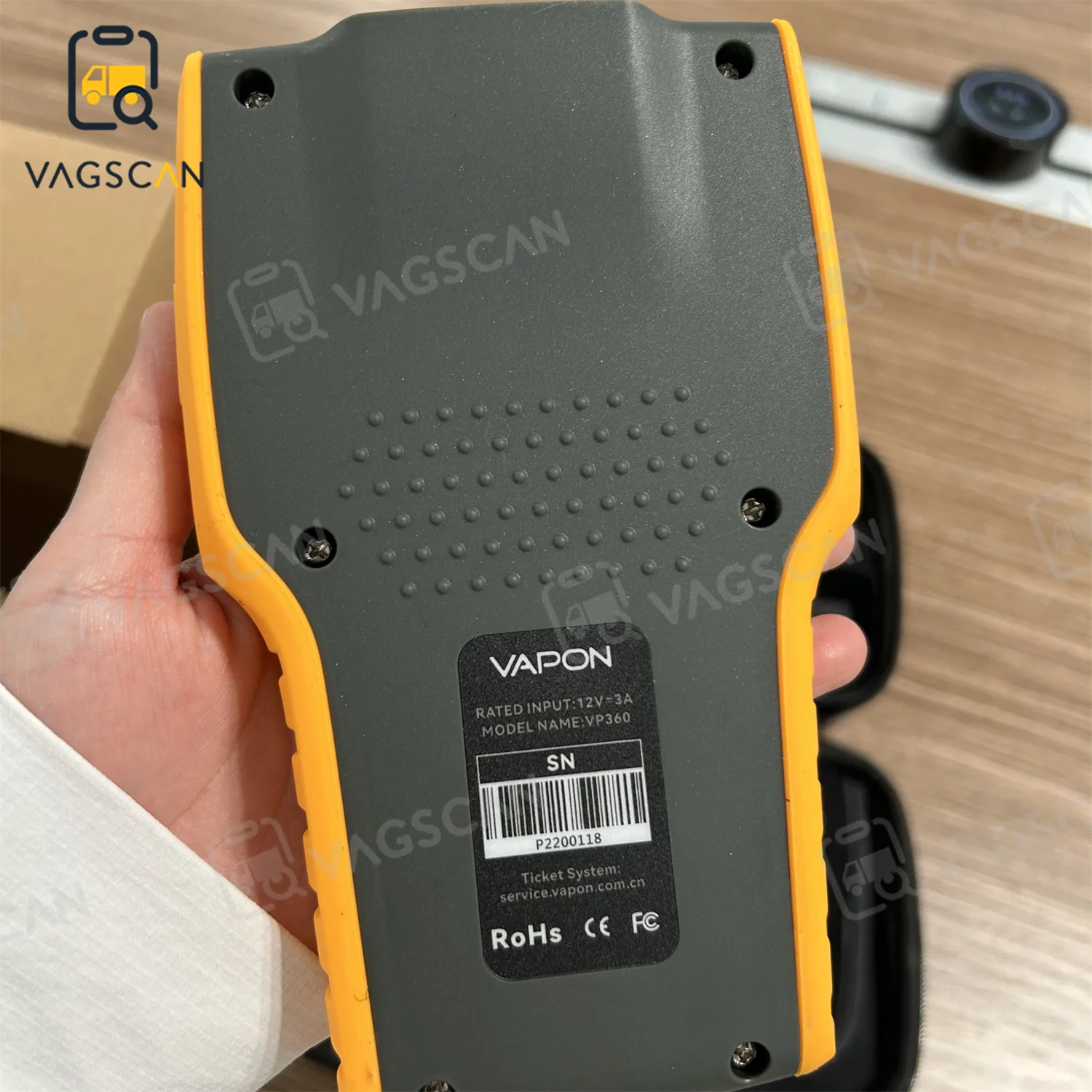 For Vapon VP360 OBD2 Professional OBD Car Programmer Tool OBD II Diagnostic Tool Auto DTC Read / Clear Tool