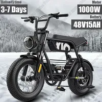COSWHEEL Y16 Electric Bicycle 1000W Powerful Motor 48V15AH Lithium Battery Snow E-bike 16-In Fat Tire Motorcycle Electric Bike