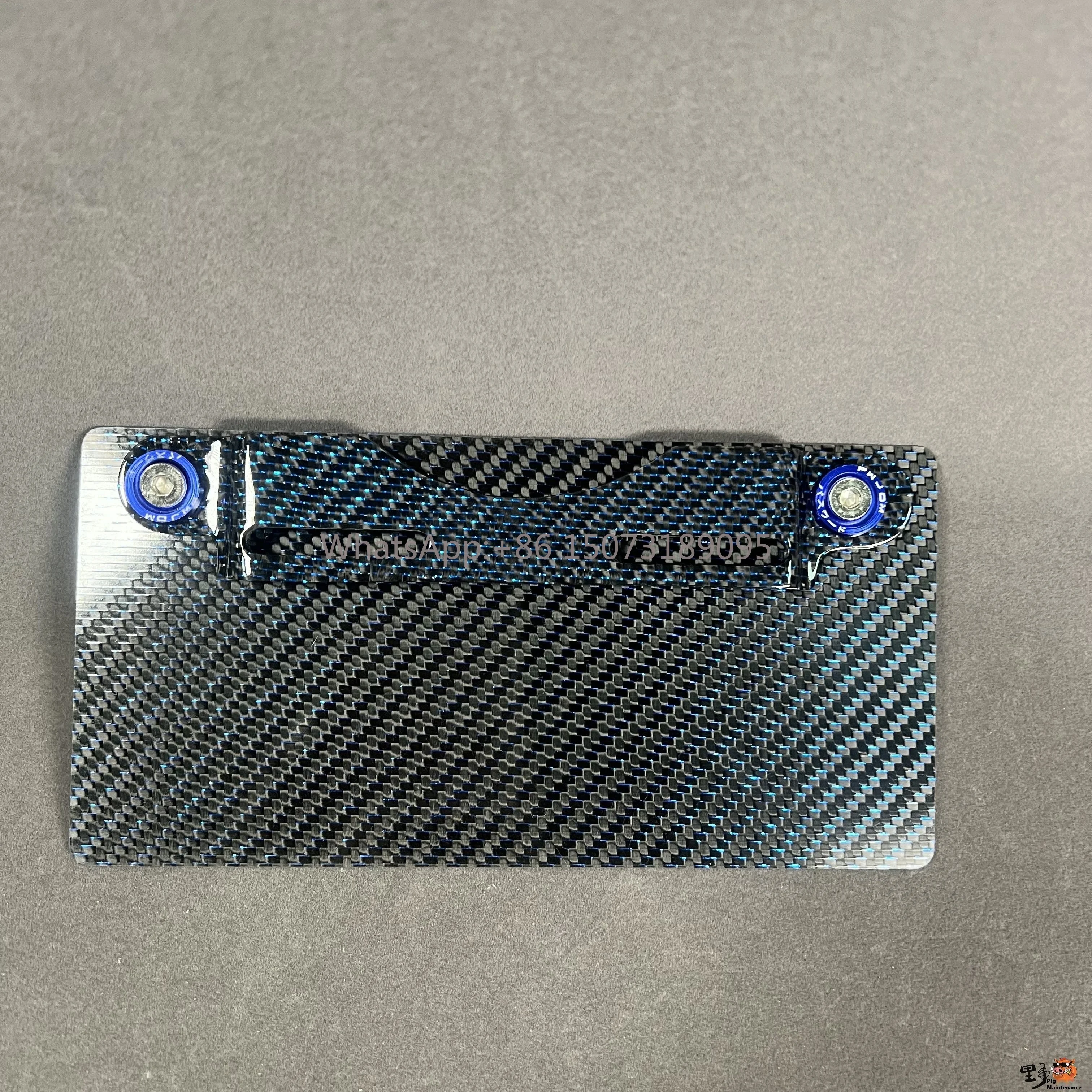 

Custom Carbon Fiber License Plate Backing Motorcycles License Frame Backing Plate for N1S N1 M+ NGT