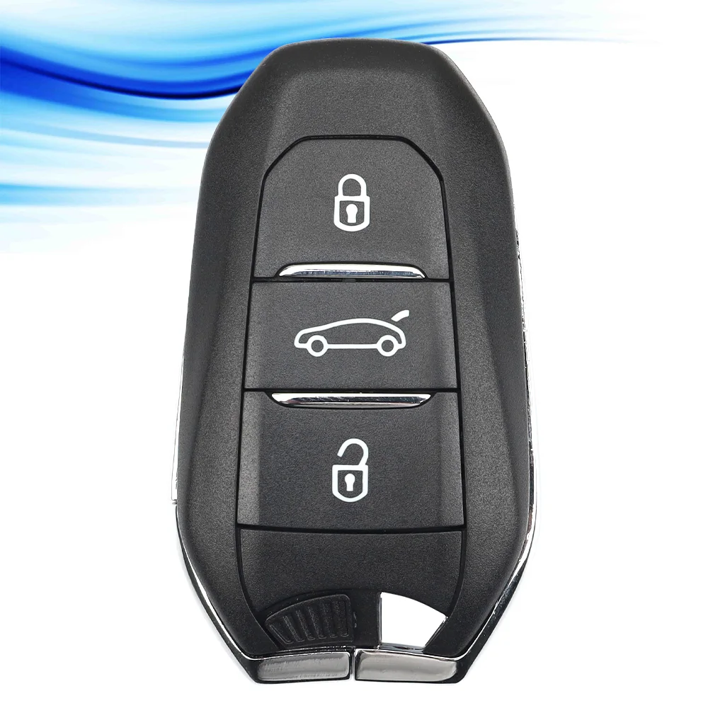 Zz  PCF7945/53 ID46/4A 433MHz Proximity Car Remote Key For Peugeot 208 301 308 508 3008 5008 Citroen C3 C4 C4L C5 Picasso DS5