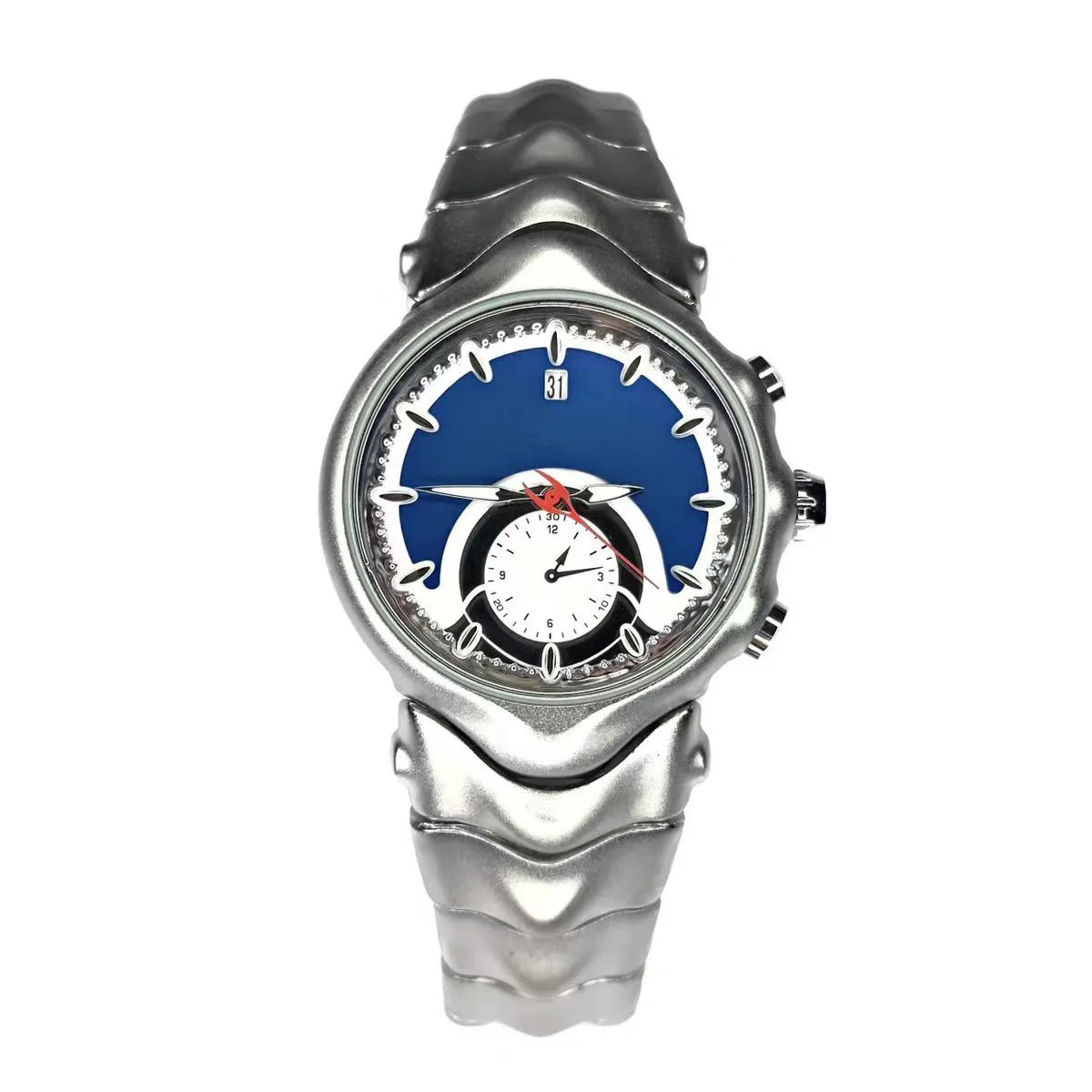 Medieval Y2k Millennial Special-shaped Original Wind Judge Non-mechanical Retro Men's Watch Fashion