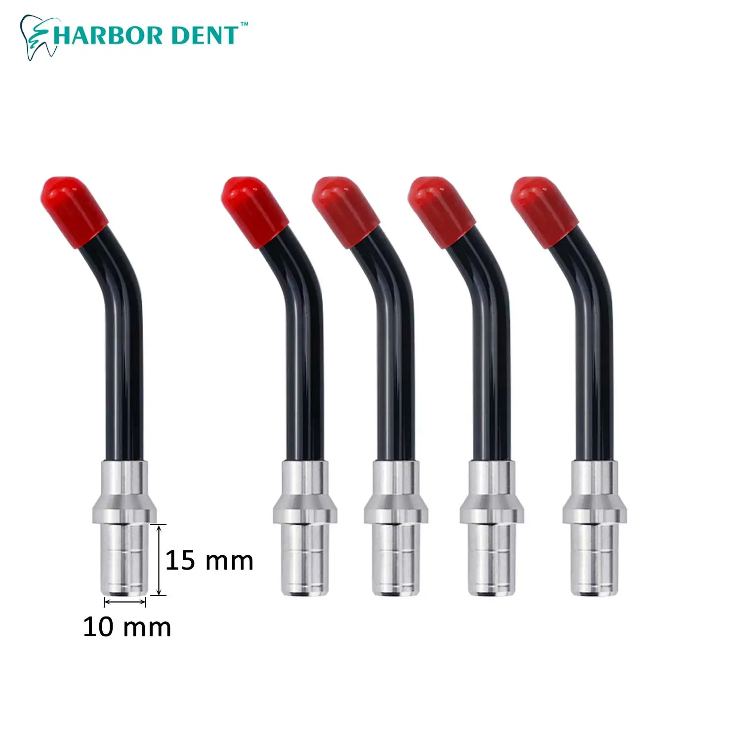 

5pcs 15mm*10mm Universal Dental Optical Fiber Guide Rod Tips For Dental LED Curing Light Lamp