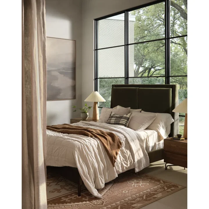 Lámpara de mesa de madera maciza Lámpara de mesa moderna de madera maciza Lámpara de mesa con base de mármol