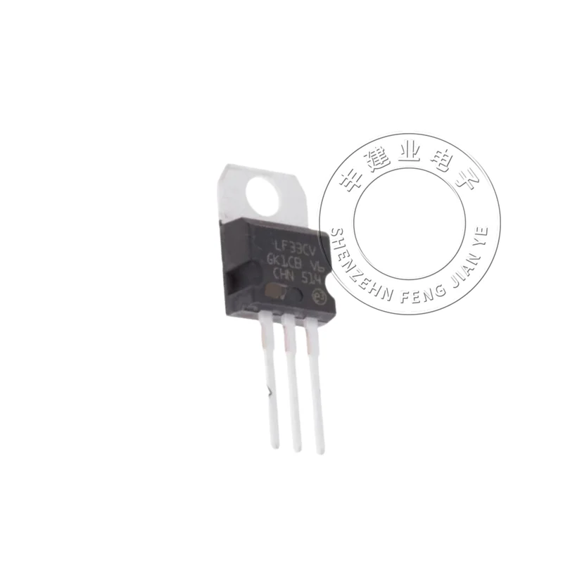 Original Electronic Components LF33CV IC REG LINEAR 3.3V 500MA TO220AB