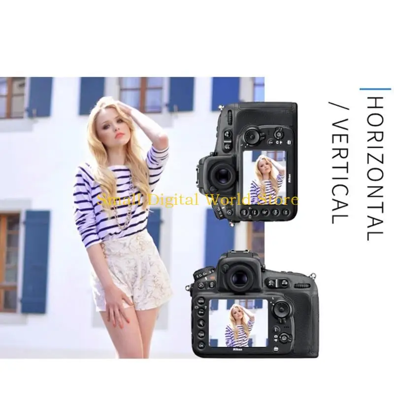 77UB vertikaler Batteriehandgriff für 60DA 6D DSLR-Kamera kann 2PCS LP-E6 Batterie ersetzen BG-E6