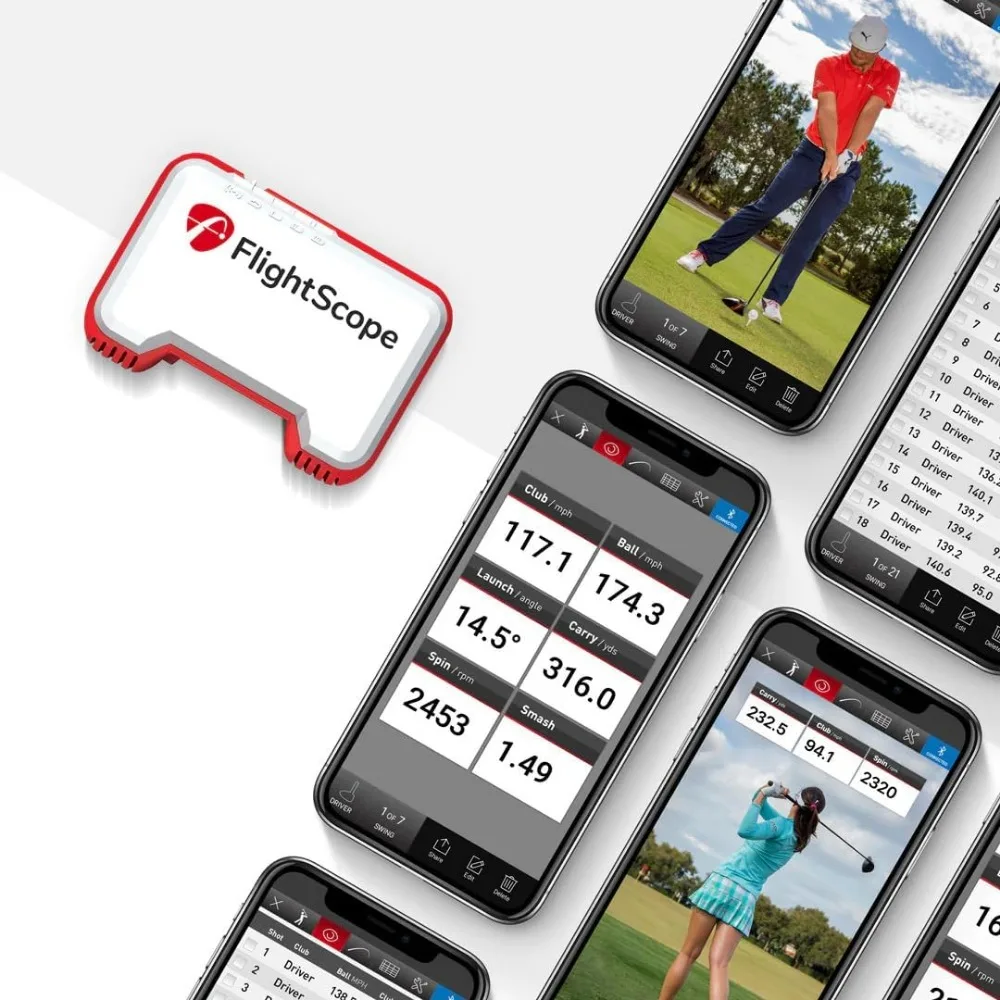 FlightScope Mevo - Portable Personal Launch Monitor for Golf