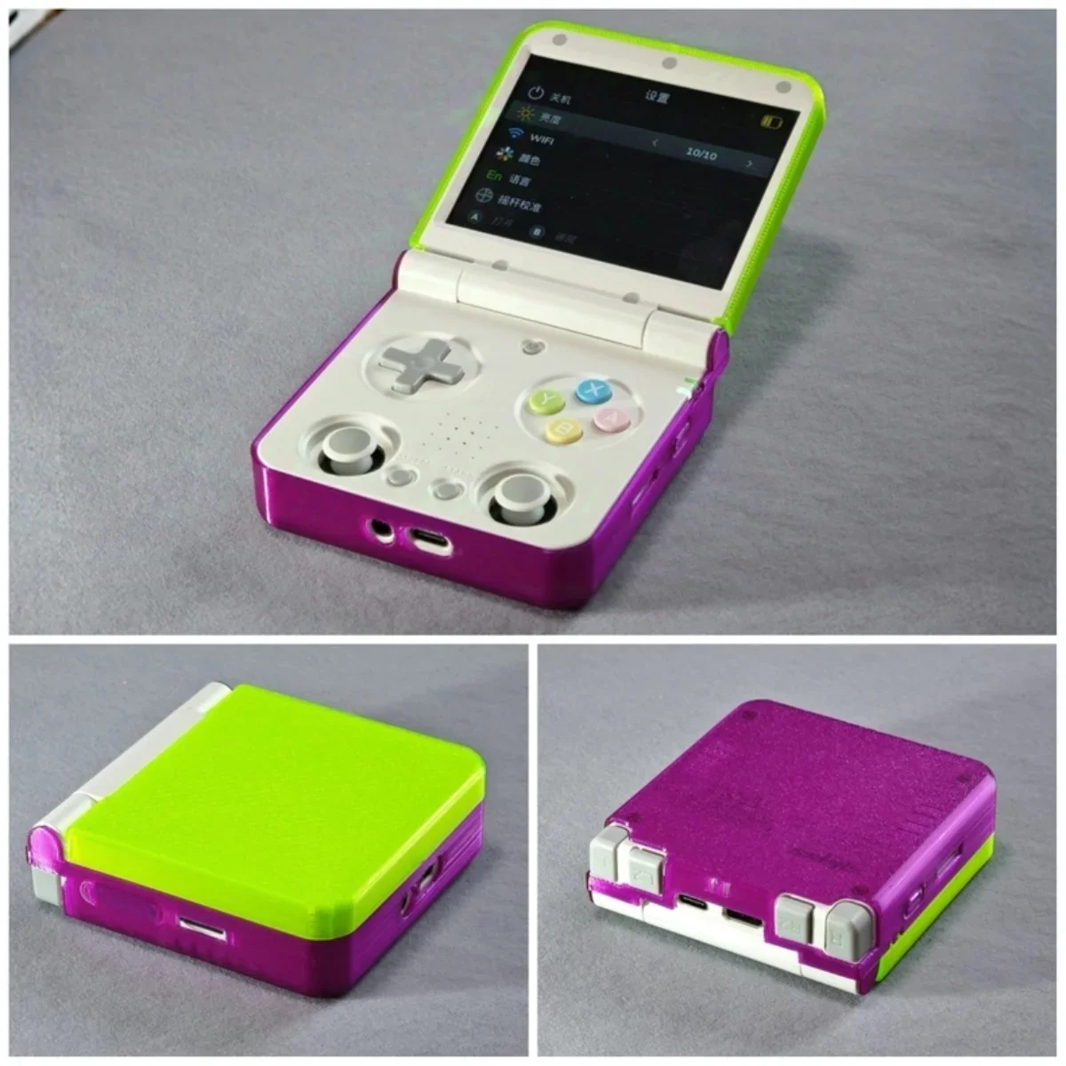 Untuk Miyoo Flip 2 Casing Penutup Pelindung Antijatuh Miyoo Flip Casing Cangkang Konsol Retro Aksesori Hadiah Warna-warni