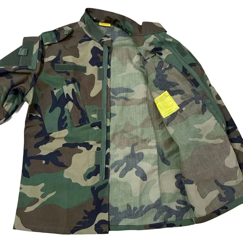 Deutschland Camouflage Dschungel Trainingsuniform ACU Feldanzug Flecktarn Dschungel Spot Set für Männer, Feldtraining Anzug Kampf ACU Set – Detail 26