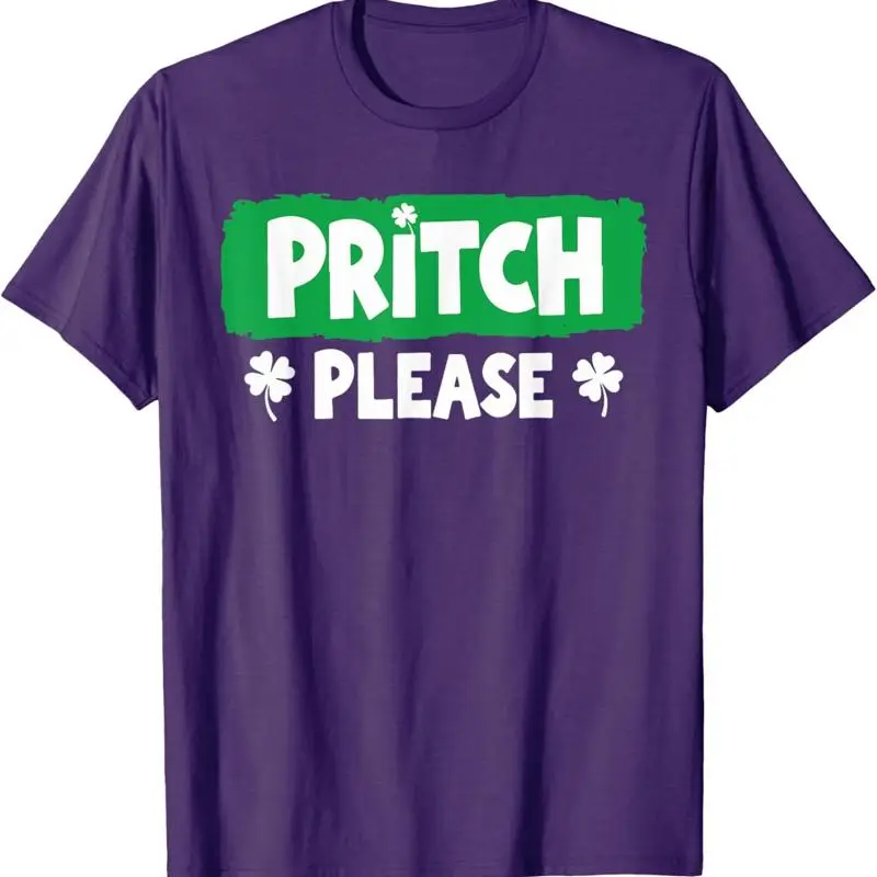 Pritch Please Design Green Funny T Shirt