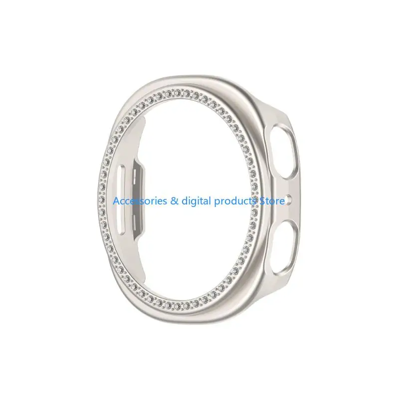 77JD Shell Bumper Protector Bezel Rings Cover Shell for Watch 8 44mm 40mm