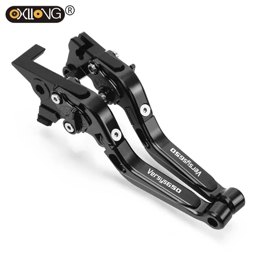 

Motorcycle Accessories CNC Adjustable Extendable Foldable Handle Brake Clutch Levers FOR KAWASAKI VERSYS 650 VERSYS650 2015-2016