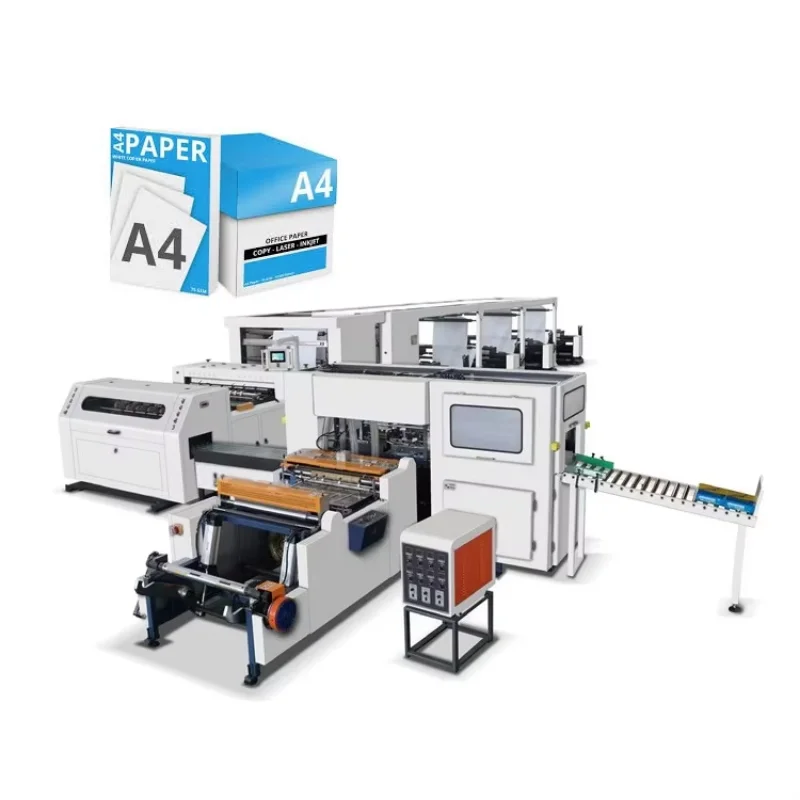YG Fully Automatic A4 Paper Making Machine Good Reputation Copy A4 Paper Cutting and Packaging Machine A4 Paper Cutter Machine