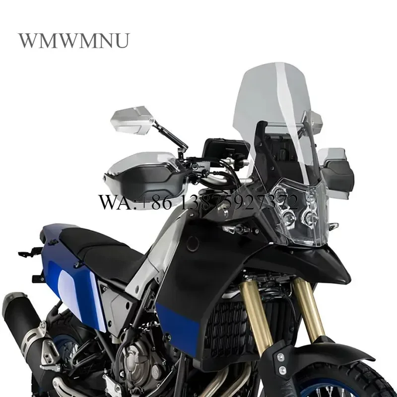 Wmwmnu Motorcycle Handguard Extensions Hand Shield Protector Windshield for Tenere 700 XTZ 700 2019 2020 2021