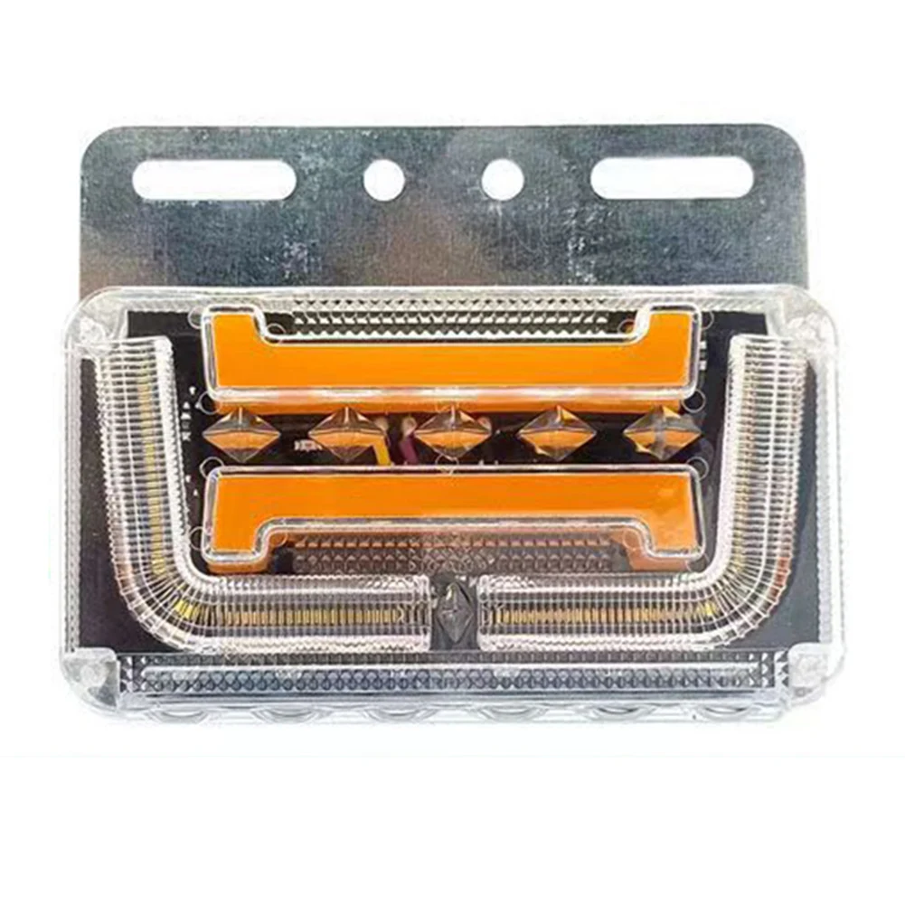 for Truck Visibility Blue Truck Side Lights 24V LED Side Marker Lights Easy Installation User-Friendly Installation