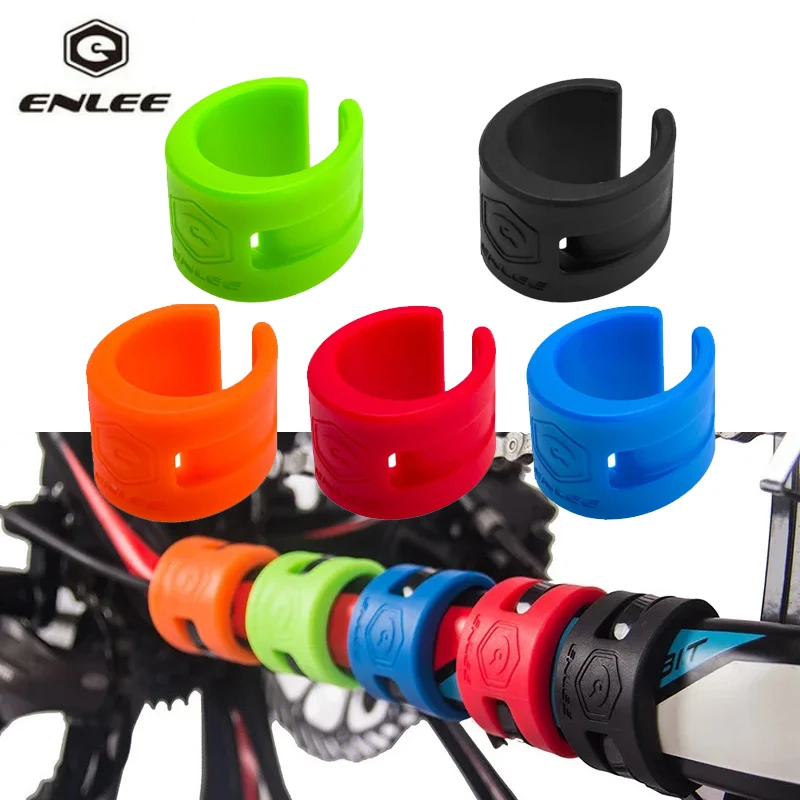 1/4PCS Bicycle Chainstay Guard Protector Road Mountain Bike Part Frame Fork Collision Rubber Cover Ring Cycling Chain Sticker