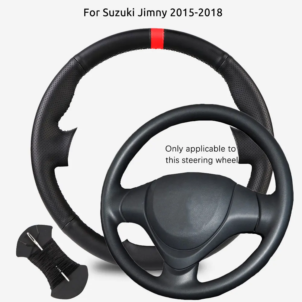 capa-de-volante-de-carro-diy-resistente-a-arranhoes-couro-de-microfibra-para-suzuki-jimny-2015-2018