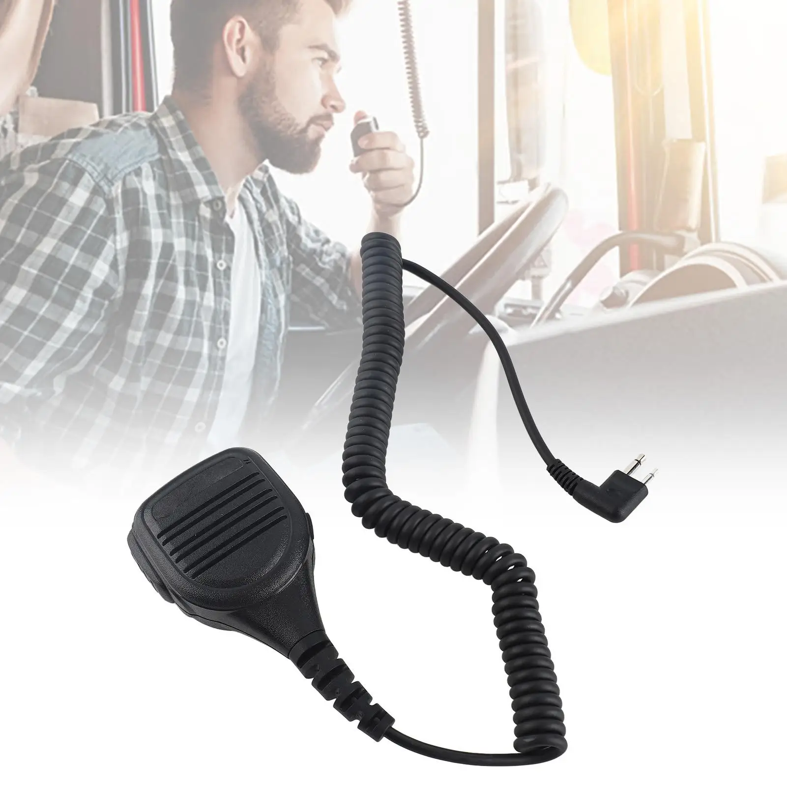 Динамик с разъемом для наушников 3,5 мм, портативный портативный радиомикрофон для рации для GP88S, GP2000, GP88, GP3688