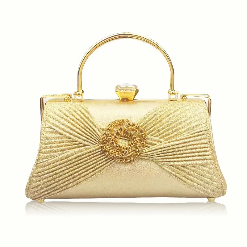 

Women Luxury Handbags Diamonds Metal Small Day Clutch Party Evening Dress Evening Bags Wedding Female Purse Bags