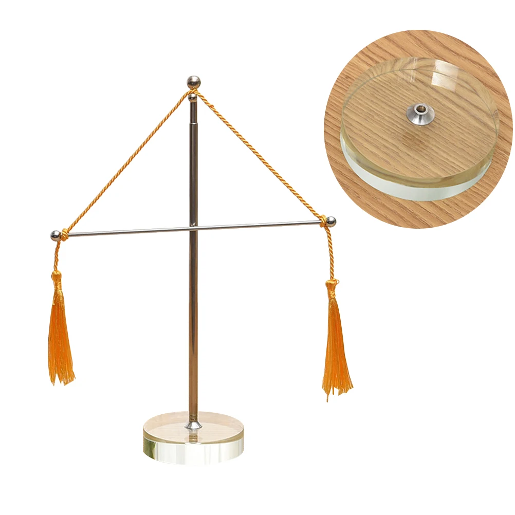 

Table Runner Small Mini Flag Rack Tabletop Base Telescopic Desktop Accessories Holder Stand Office