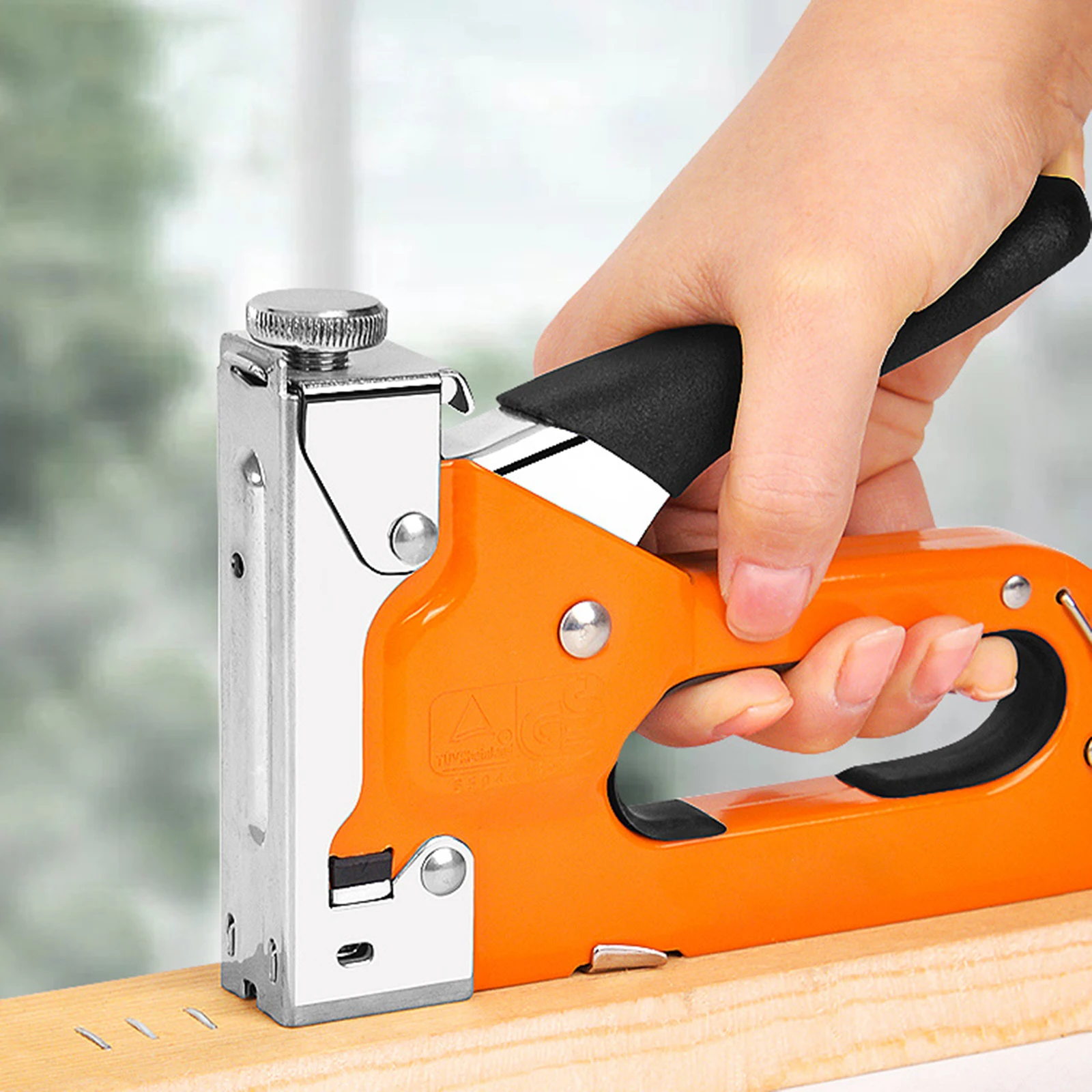 

3 In 1 Nail Gun DIY Furniture Construction Stapler For Home Wood Crafts Carpentry Woodworking Tools