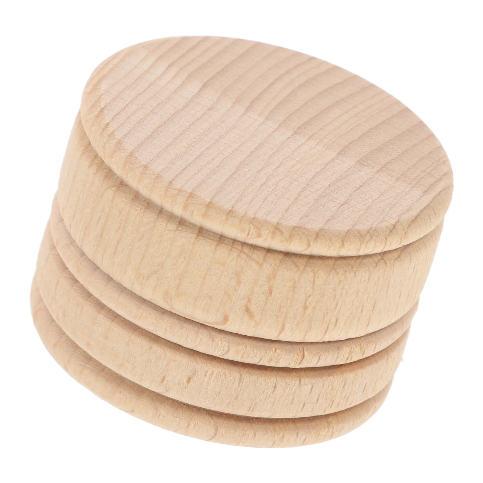 

Round Wooden Jewelry Box for Rings and Small Accessories Smooth Natural Finish Proposal Engagement Wedding Day Gift Box Vintage