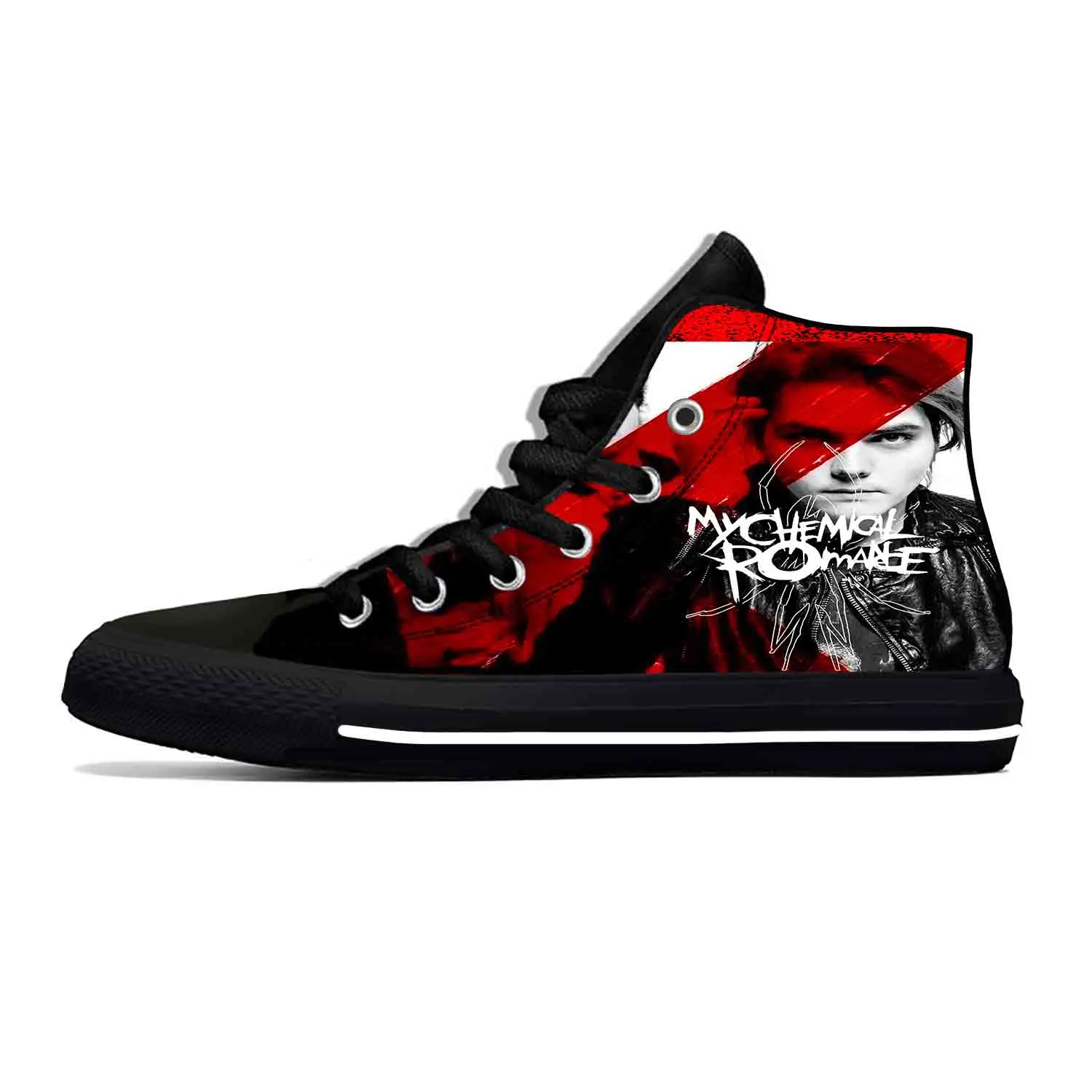 Romance Rock Band Music Chemical Funny Fashion My Casual Cloth Shoes High Top Lightweight Breathable 3D Print Men Women Sneakers