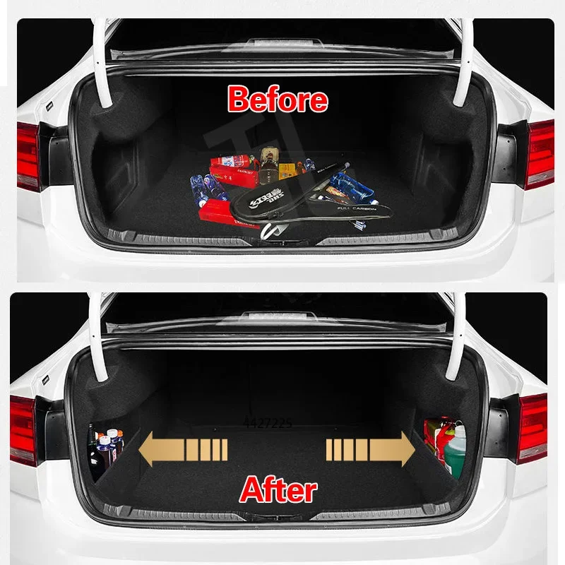 2PCS Car Trunk Side Storage Organizer For Mercedes Benz A B C E G S R Class GLA GLB GLC GLE CLA EQB EQC W205 W213 E200 W247 A250