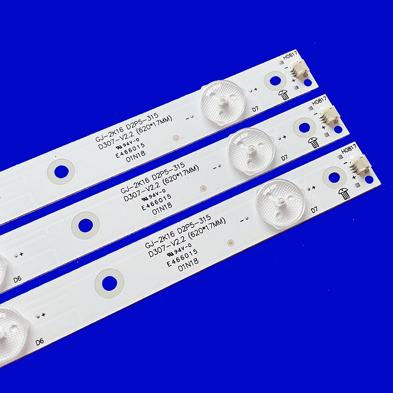 Imagem -02 - Tira Led para 32lj550b-sa 32lj500v 32lh500d 32lj550b 32lj550 32lj590u 32pfs6401 Kdl32r330d 32phs5301 32pfs5501 Lb32080