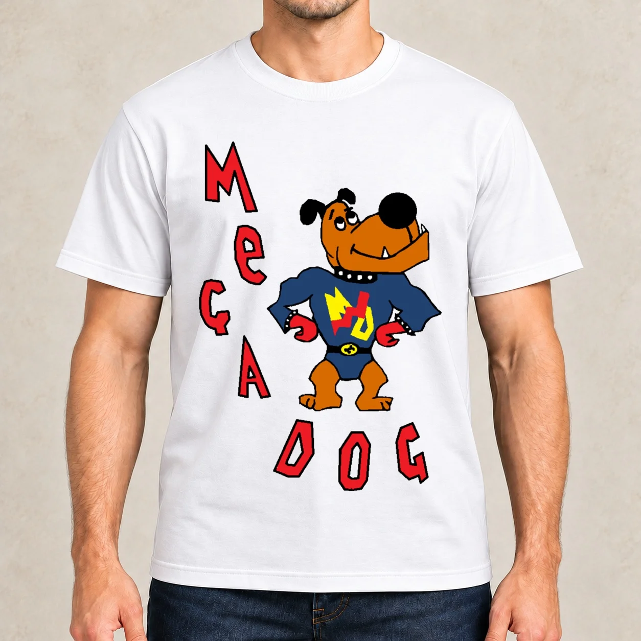 Skins UK - Sid Jenkins Mega Dog Design T-Shirt t shirt man luxury t shirt man designer T-Shirt