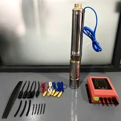 Free Shipping 3 Inch Stainless Steel Solar Water Pump Agricultural Irrigation Deep Well Submersible Centrifugal Pump