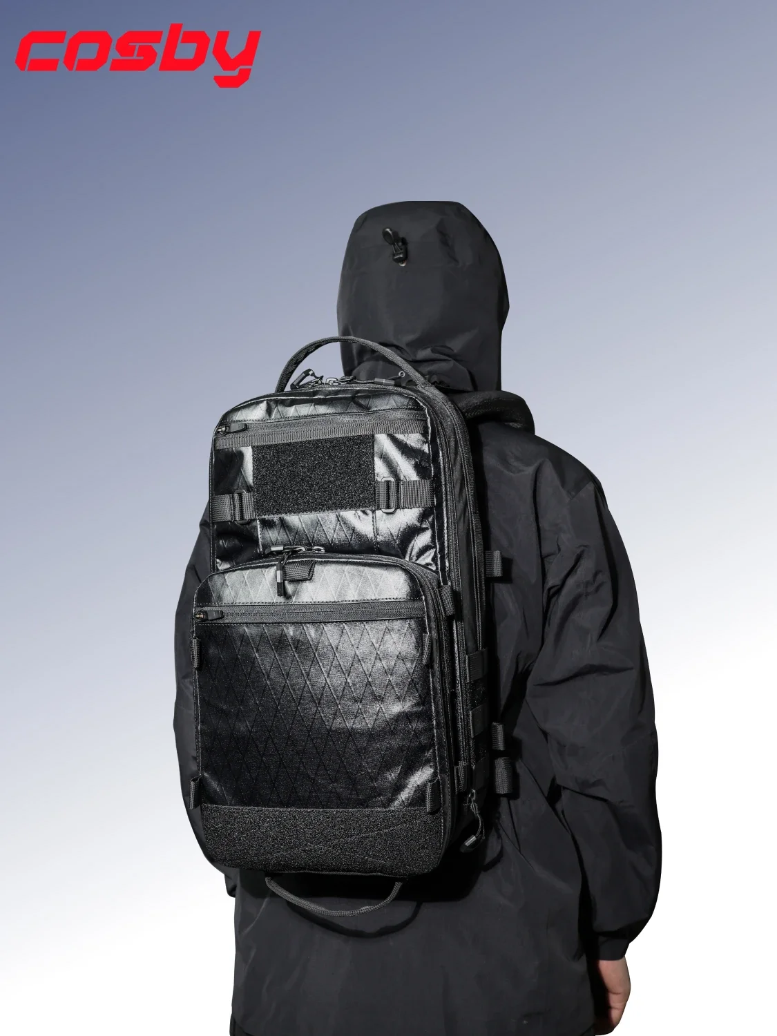 COSBY Acid Rain Functional Backpack Tactical Outdoor Commuter Backpack 16L Urban Techwear