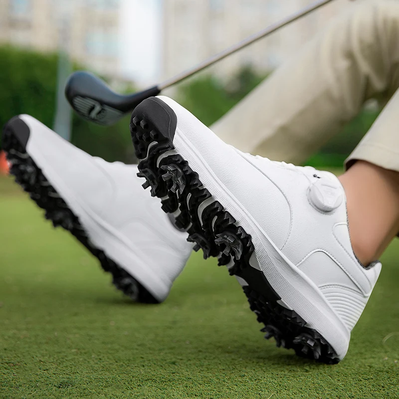 2026 Professional Walking Shoes For Man High Quality Golf Shoe Men Outdoor Lawn Walking Shoe Comfortable Man Golf Sneakers